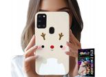 Etui Per Samsung Galaxy A21S - Gentleman, Ghost, Decorazione Di Natale