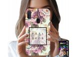 Custodia Per Samsung Galaxy A20E - Design Floreale, Donne Alla Moda + Vetro