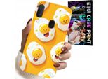 Custodia Per Samsung Galaxy A20E - Custodia Per Uovo Dolce Sorridente + Pellicola
