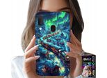 Custodia Per Samsung Galaxy A20E - Treno, Disegni Natalizi + Vetro