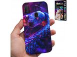 Custodia Per Samsung Galaxy A40 - Serpente Cobra Serpente A Sonagli Custodia Rettile + Pellicola