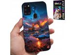 Etui Per Samsung Galaxy A21S - Trattore Agricolo Trailer Farma Coltivazione