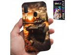 Custodia Per Samsung Galaxy A20E - Carro Armato, Guerra, Militare, Militari, Disegni