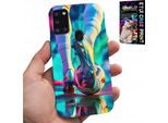Etui Per Samsung Galaxy A21S - Calcio + Vetro
