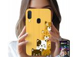 Custodia Per Samsung Galaxy A20E - Love Cat, Disegni Con Gatti, Custodia + Vetro