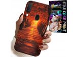 Custodia Per Samsung Galaxy A20E - Parco, Autunno, Foglie Che Cadono, Retro