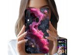 Custodia Per Samsung Galaxy A40 - Retro In Marmo Rosa, Design Alla Moda