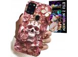 Etui Per Samsung Galaxy A21S - Femminile, Design Moderno, Pelle Di Donna In Rose