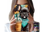 Custodia Per Samsung Galaxy A40 - Bulldog Coffi Love, Girasoli, Custodia Psi