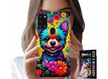 Etui Per Samsung Galaxy A21S - Design Fiore Cane York Pezzi