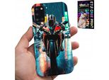 Etui Per Samsung Galaxy A21S - Motore, Motocicli Singola Immagine + Vetro