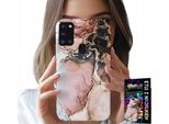 Custodia Per Samsung Galaxy A21S - Elegante Design Marmorizzato + Vetro