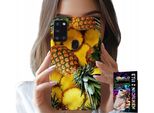 Etui Per Samsung Galaxy A21S - Custodia Frutta Ananas + Vetro