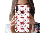 Custodia Per Samsung Galaxy A20E - Nastri Rossi Disegni Di Moda