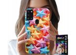 Etui Per Samsung Galaxy A21S - Custodia Stellare A Colori +Fole
