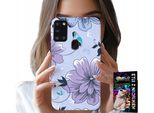 Etui Per Samsung Galaxy A21S - Fiori Moderni Designs Di Piastra