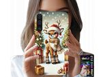 Custodia Per Samsung Galaxy A70 - Renna, Disegni Natalizi + Vetro