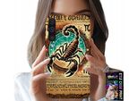 Custodia Per Samsung Galaxy A70 - Segno Zodiacale Scorpio Astronomia + Lamina