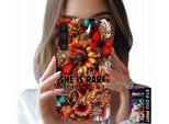 Custodia Per Samsung Galaxy A70 - Lei È Rara, Girasoli, Fiori, Farfalle