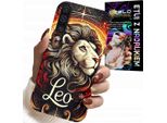 Custodia Per Samsung Galaxy A70 - Leone, Segno Zodiacale Astronomico, Custodia + Vetro