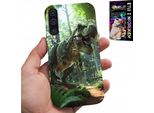 Custodia Per Samsung A50 / A30S - Custodia Dinosauro Tirannosauro + Vetro