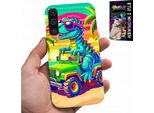 Custodia Per Samsung A50 / A30S - Dinosauro In Un Camion Per Bambini