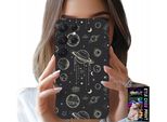 Etui Per Samsung Galaxy S22 Ultra - Cosmos Pianeti Stelle Luna + File