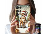 Custodia Per Samsung Galaxy S24 Ultra - Renna, Disegni Natalizi + Vetro