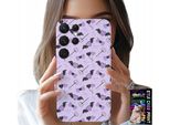 Etui Per Samsung Galaxy S22 Ultra - Design Moderno Cuori Coccoli Cartone