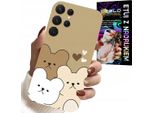 Etui Per Samsung Galaxy S22 Ultra - Teddy Bear, Modelli Di Orsacchiotti Per I Più Piccoli