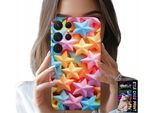 Etui Per Samsung Galaxy S22 Ultra - Custodia Stellare A Colori +Foglia
