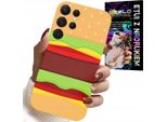 Etui Per Samsung Galaxy S22 Ultra - Caso Burger Cheeseburger Caso Presente