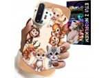 Custodia Per Samsung Note 10 Plus - Custodia Per Bambini Con Animali Della Foresta