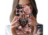 Etui Per Samsung Galaxy S22 Ultra - Donna Decorazione Cuore Caso + File