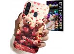 Custodia Per Samsung Galaxy A21 - Orsacchiotti, Ti Amo, Cuori Tanti Design Per La Custodia