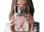 Custodia Per Samsung Galaxy A21 - Elegante Moda Marmo + Vetro