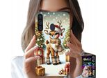 Custodia Per Samsung Galaxy A21 - Renna, Disegni Natalizi + Vetro