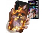 Custodia Per Samsung Galaxy A56 5G - Dolce Volpe Foresta Animali Caso + Vetro