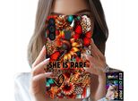 Custodia Per Samsung Galaxy A21 - Lei È Rara, Girasoli, Fiori, Farfalle