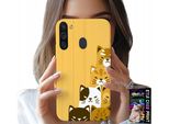 Custodia Per Samsung Galaxy A21 - Love Cat, Disegni Con Gatti, Custodia + Vetro