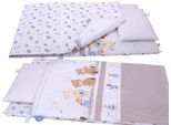 Biancheria Da Letto Con Imbottitura 220X80 Cm Allacciata Bobo In Cotone - Allegri Orsacchiotti