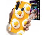 Custodia Per Samsung Galaxy A21 - Custodia Per Uovo Dolce Sorridente + Pellicola