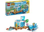 Lego Animal Crossing Fly With Dodo Airlines, Playset Del Videogioco, Aeroporto Giocattolo, Idrovolante E Minifigure Del Pilota, Regalo Per Bambine E Bambini Dai 7 Anni In Su 77051