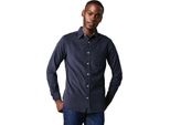 Maine - Camicia Da Uomo A Maniche Lunghe DH7848 (Xxl) (Blu Scuro)