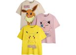 Pokemon - Maglietta Per Bambine (Confezione Da 3) NS8696 (158-164) (Colorata)