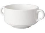 Tazza Da Zuppa In Porcellana Bianca | 6 Pezzi