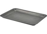 Genware Vassoio Vintage In Acciaio Inox, Altezza: 20 Mm, Lunghezza: 315 Mm, Larghezza: 215 Mm