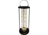 Lanterna Solare Da Esterno Lanterna Solare 46 Cm Lanterna A Led Luce Solare IP44 Resistente Alle Intemperie Sospensione Lampada Solare Decorativa Lampada Da Esterno Lanterna A Sospensione