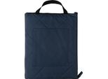 Xd Collection - Coperta Da Picnic, Rpet (Polietilene Tereftalato Riciclato), Trapuntata XD432 (Taglia Unica) (Blu Navy)