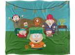 South Park - Coperta, Setosa, Hanukkah, Supermorbida TV24689 (Taglia Unica) (Blu/Verde)